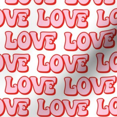 Large Scale - Valentine Typography Love