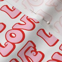 Large Scale - Valentine Typography Love