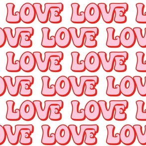 XL Scale - Valentine Typography Love 