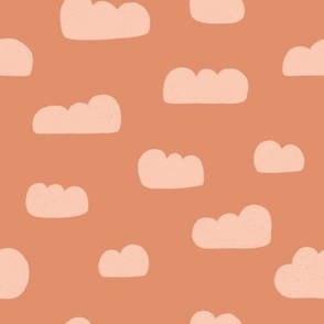 Sketched_Clouds_-_Peach_On_Orange