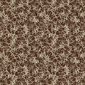 Networking Neurons - on wine red brown - fuzzy fur