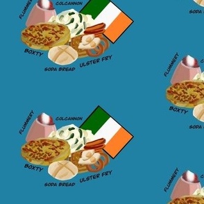 Irish Foods Blue Small