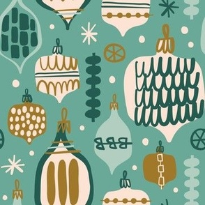 Mid-Century Ornaments ~ no. 1