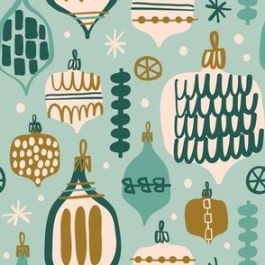 Mid-Century Ornaments ~ no. 2