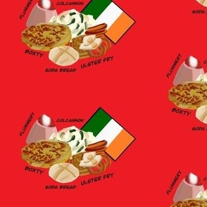 Irish Foods Red Small