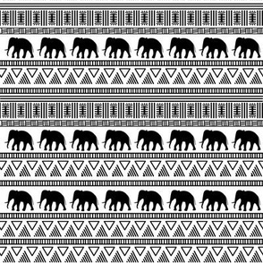 elephants stripe 