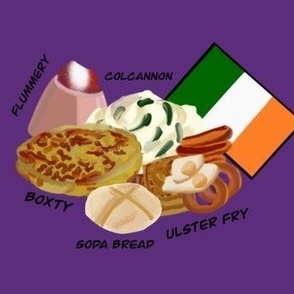 Irish Foods Purple Medium