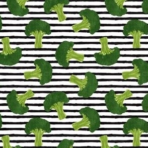 Broccoli - black stripes - vegetable - LAD21