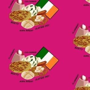 Irish Foods Hot Pink Small
