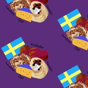 Swedish Foods Purple Mini