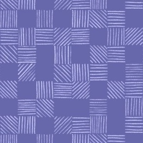 Very Peri Purple Grid Lines by Angel Gerardo