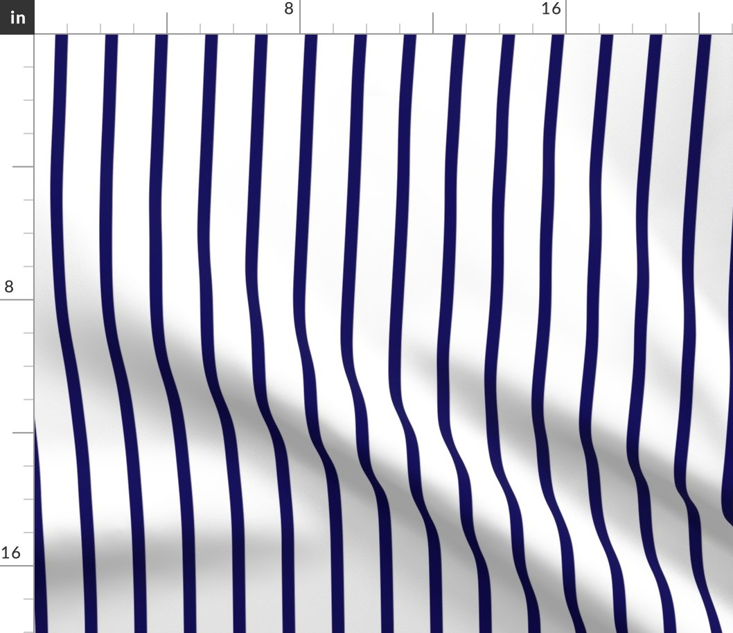 Dark Blue Stripe 