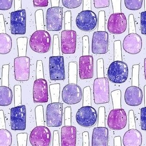 Nail Polish | Purple and Blue
