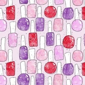 Nail Polish | Pink and Purple