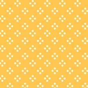 Diamond Dots Goldfinch Yellow