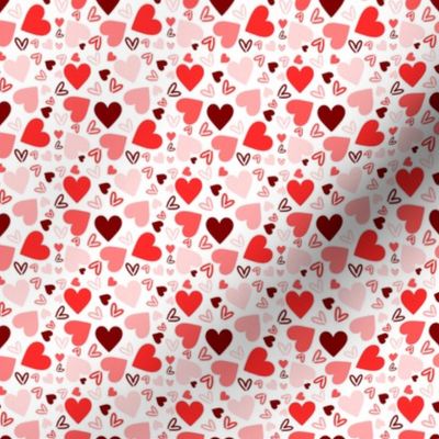 Tiny Valentine’s Day hearts
