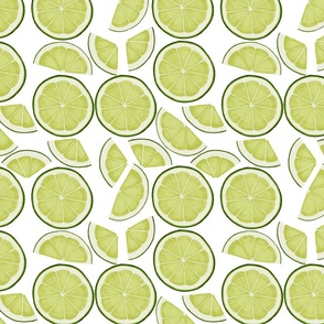Lime pieces 