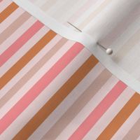 SMALL boho stripes fabric - spring muted neutral fabric 