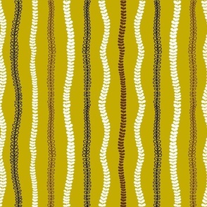 Plant stripes - yellow