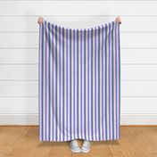 Lilac, purple, pink , lilac, teal blue and white stripe