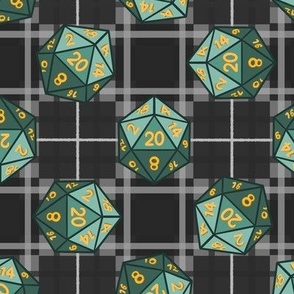 Oops all D20 Tartan Green