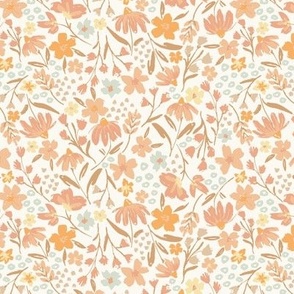 Spring Blooms-Small-Coral Sands Multi - Hufton Studio