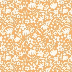 Spring Blooms - Mandarin Small Plain - Hufton Studio