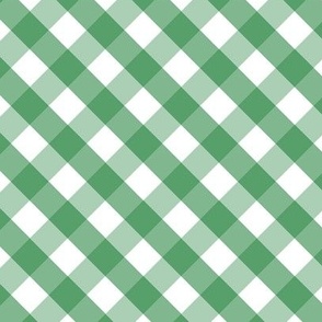 light green gingham