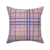 (large scale) muted checkered pattern with violet taupe brown