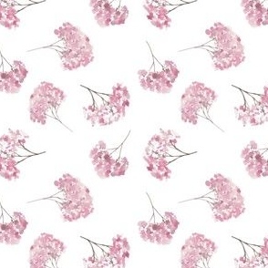 blossom floral seamless print design