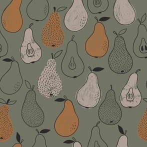 Pear seamless pattern 2