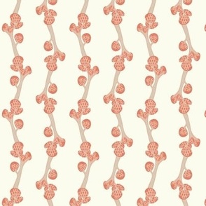 Blossoming Trellis-Coral 5.25in