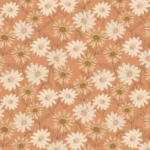 APRIL DAISY SPRING TERRA COTTA MINI