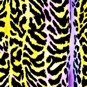 Tiger hide Animal Print Leopard Cheetah Punk Rock safari