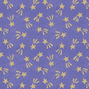 Stardust Stars Night Sky Periwinkle