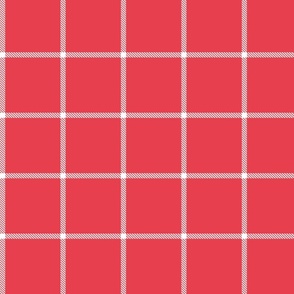 buffalo grid bold coral reversed