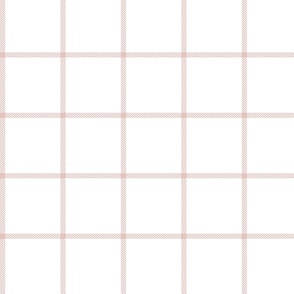 buffalo grid dusty pink