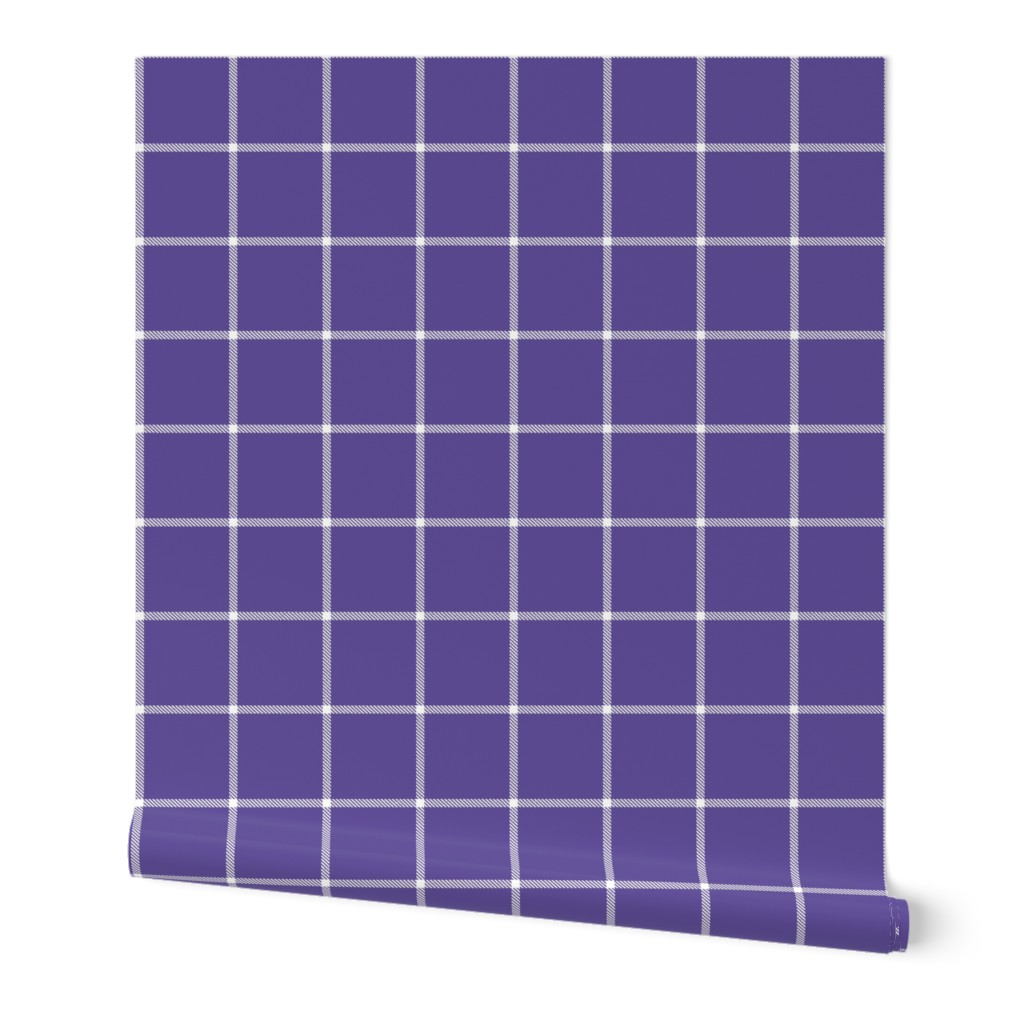 buffalo grid purple reversed