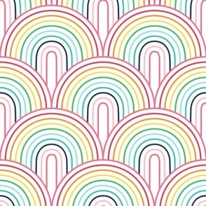 rainbow scallops thin - my fave rainbow