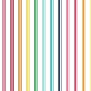 ticking candy stripes - my fave rainbow