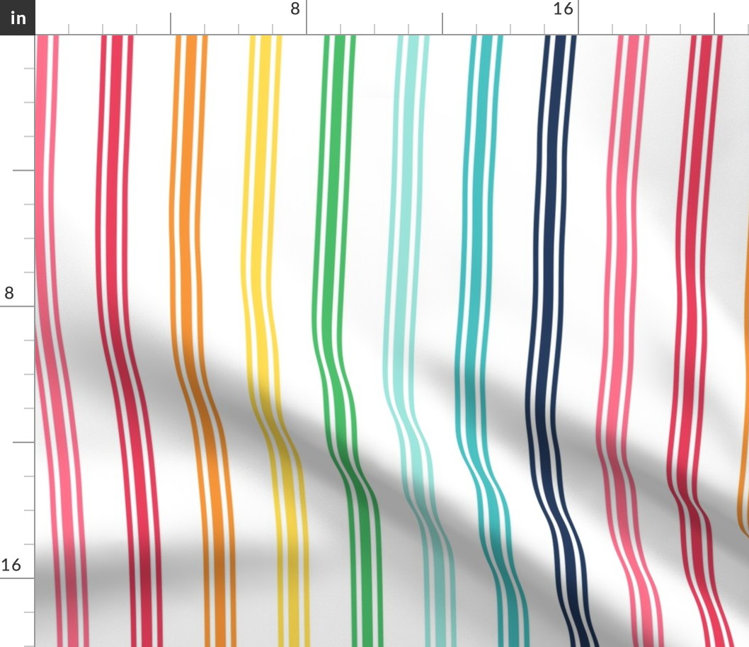ticking candy stripes LG - my fave rainbow
