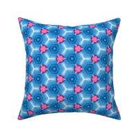Blue and Pink Tessellation