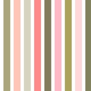 Pink Petal Quilt Stripe
