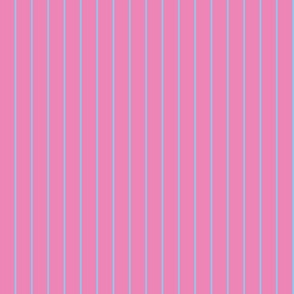 pink blue stripe 1 inch 