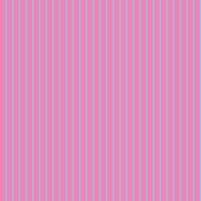 pink blue stripe half inch 