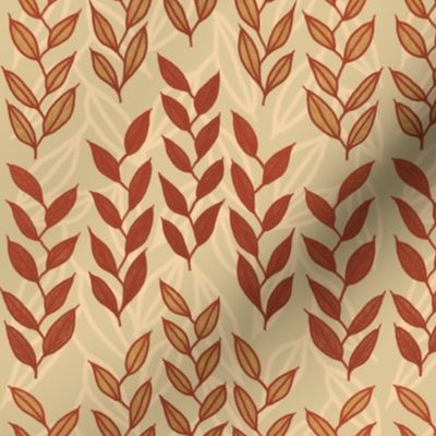 Layered Minoan grasses on beige by Su_G_©SuSchaefer