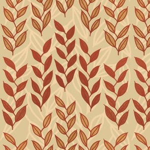 Layered Minoan grasses on beige by Su_G_©SuSchaefer