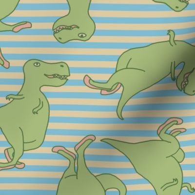 Dancing T-Rexes