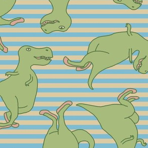 Dancing T-Rexes