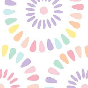 pastel blooms LG - my fave rainbow pastel